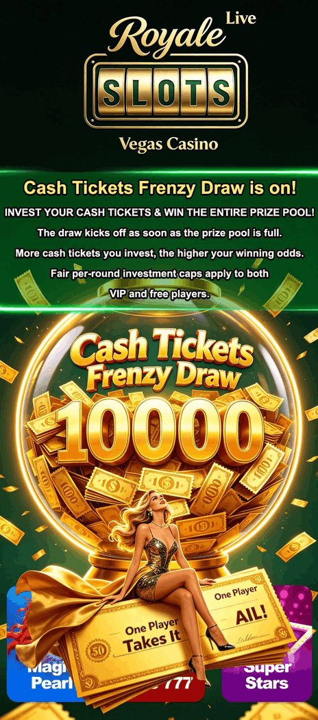 Royale Slots Coin & Ticket Tournament Promotion